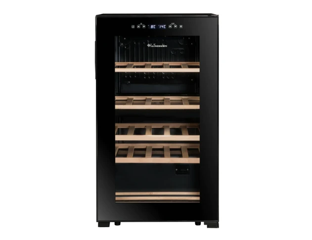 La Sommelière Wine Fridge - Dual Zone Black - SLS32DZBLACK - Image 8