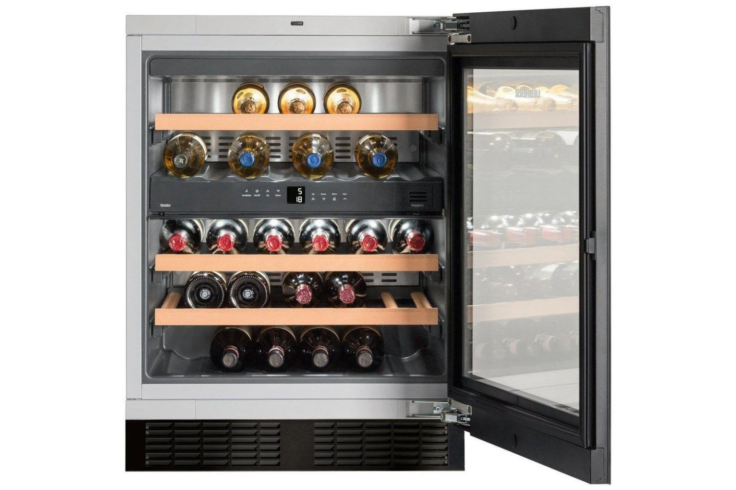 Liebherr Built In Black Wine Fridge - Dual Zone 600mm - UWTgb 1682 - Image 2