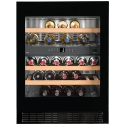 Liebherr Built In Black Wine Fridge - Dual Zone 600mm - UWTgb 1682
