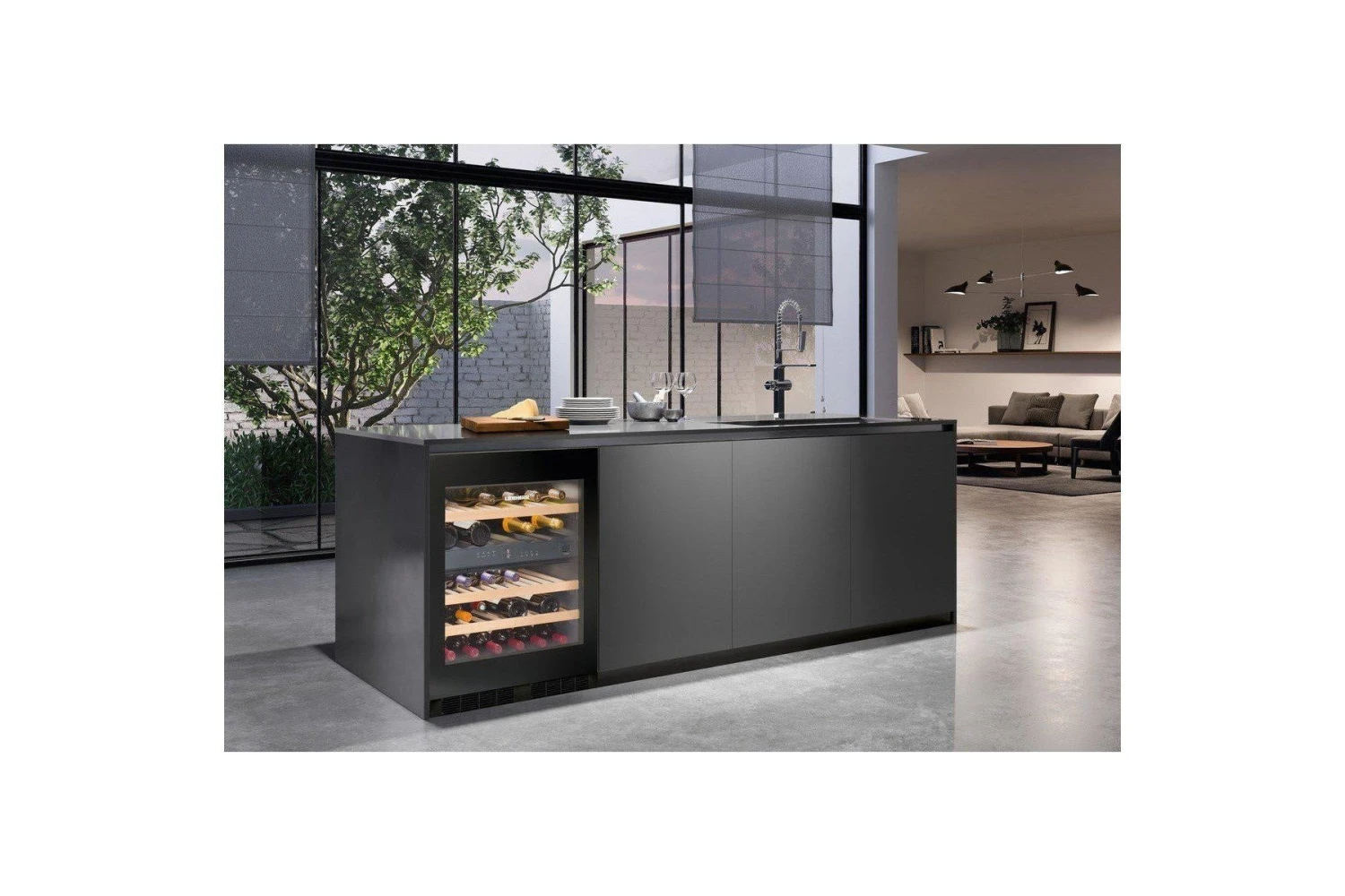 Liebherr Built In Black Wine Fridge - Dual Zone 600mm - UWTgb 1682 - Image 3