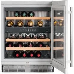 Liebherr Dual Zone Wine Cooler - 600mm Stainless Steel - UWTes 1672 Vinidor