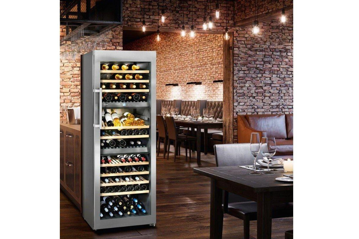 Liebherr Dual Zone Wine Fridge - Stainless Steel - WTes 5972 Vinidor - Image 3
