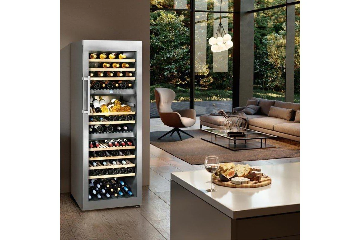 Liebherr Dual Zone Wine Fridge - Stainless Steel - WTes 5972 Vinidor - Image 4