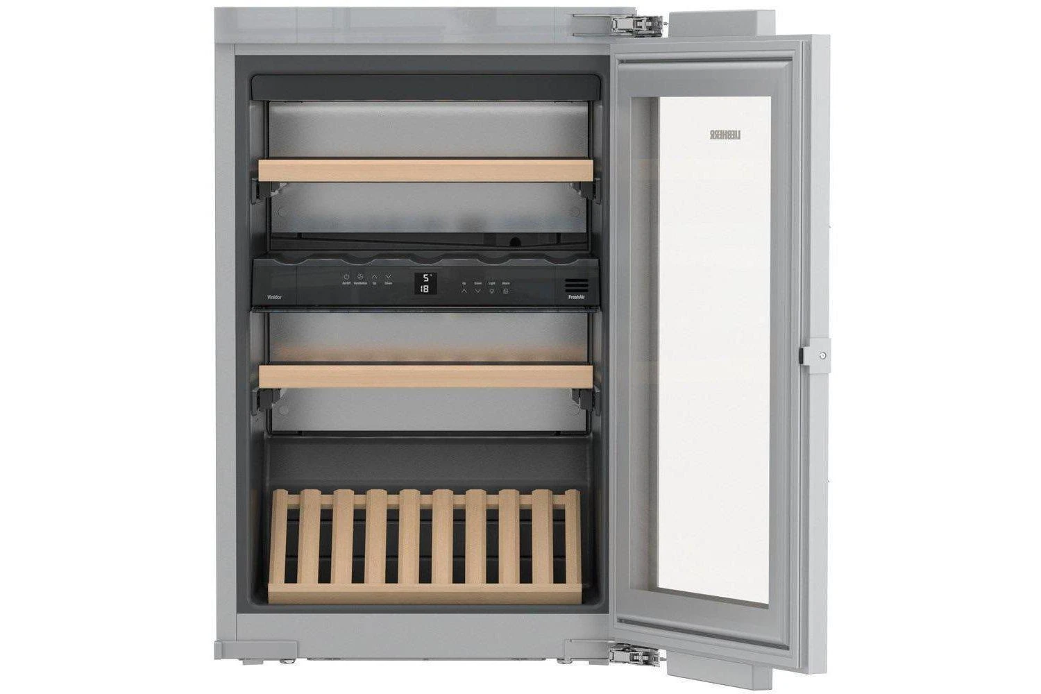 Liebherr Integrated Wine Fridge - Dual Zone 600mm Stainless Steel - EWTdf 1653 Vinidor - Image 2