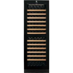 Swisscave Built In Wine Cooler - Dual Zone 600mm Black - WLB460DF-MIX