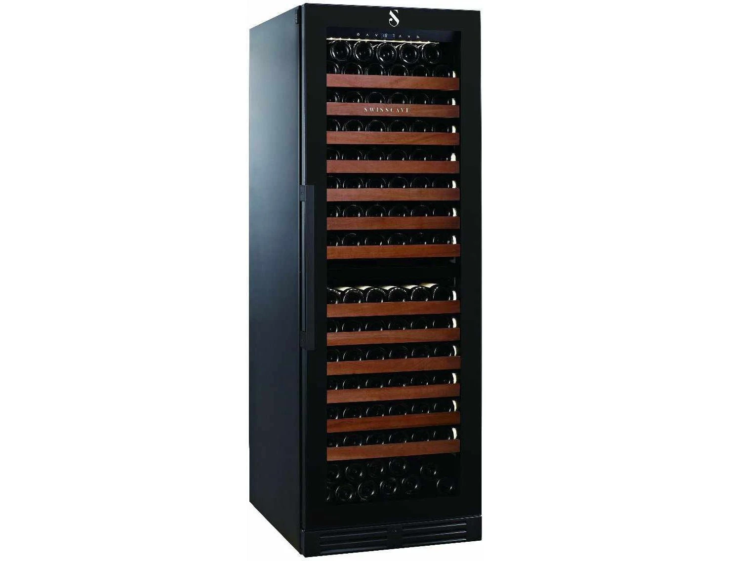 Swisscave Built In Wine Fridge - Dual Zone 600mm Black - WLB460DFL-MIX - Image 2