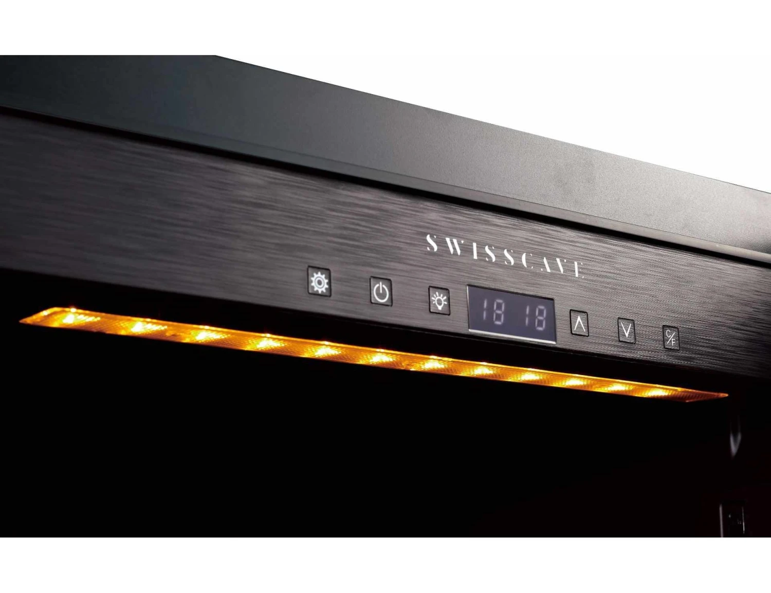 Swisscave Built In Wine Fridge - Dual Zone 600mm Black - WLB460DFL-MIX - Image 6