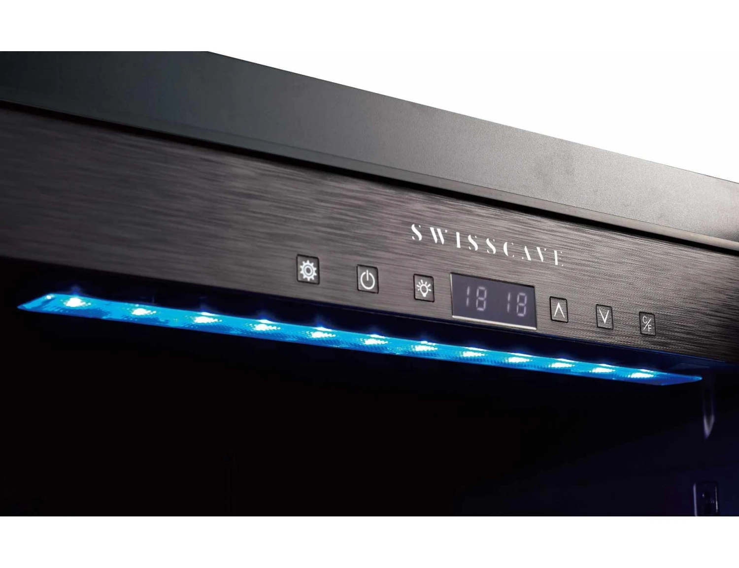 Swisscave Built In Wine Fridge - Dual Zone 600mm Black - WLB460DFL-MIX - Image 7