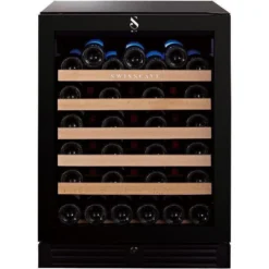 Swisscave Built In Wine Cooler - 600mm Black - WLB155F