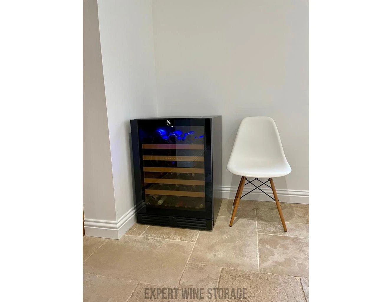 Swisscave Built In Wine Cooler - 600mm Black - WLB155F - Image 4