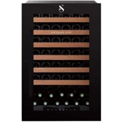 Swisscave Integrated Wine Cooler - 600mm Black - WLI-160F
