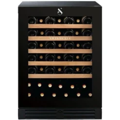 Swisscave Under Counter Built In 60cm Wine Fridge - Black - WLB160F