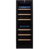 Swisscave Wine Cooler - Dual Zone 600mm Black - WL455DF