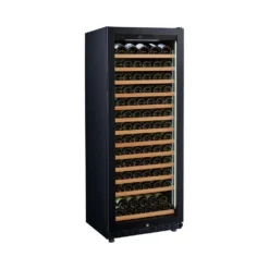 VIN GARDE Built In Black Wine Fridge - 600mm - MEURSAULT 146