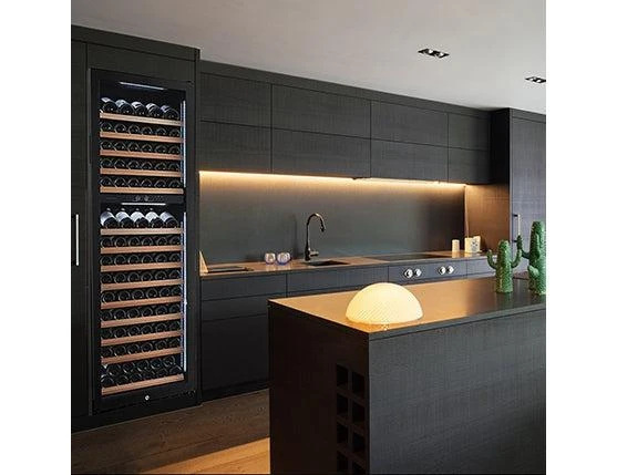 VIN GARDE Freestanding Dual Zone Wine Cooler - 600mm Black - POMMARD 160 - Image 3