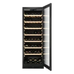 CELLA - 151 Bottle Single Zone Wine Cooler - W163S-BLACK
