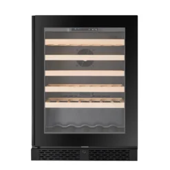 CELLA - 46 Bottle Single Zone Wine Cooler - W46S-BLACK
