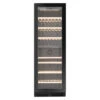 CELLA - 99 Bottle Dual Zone Wine Cooler - W93D-BLACK