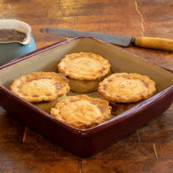 Truly Traceable Homemade Venison, Stout & Chestnut Pie