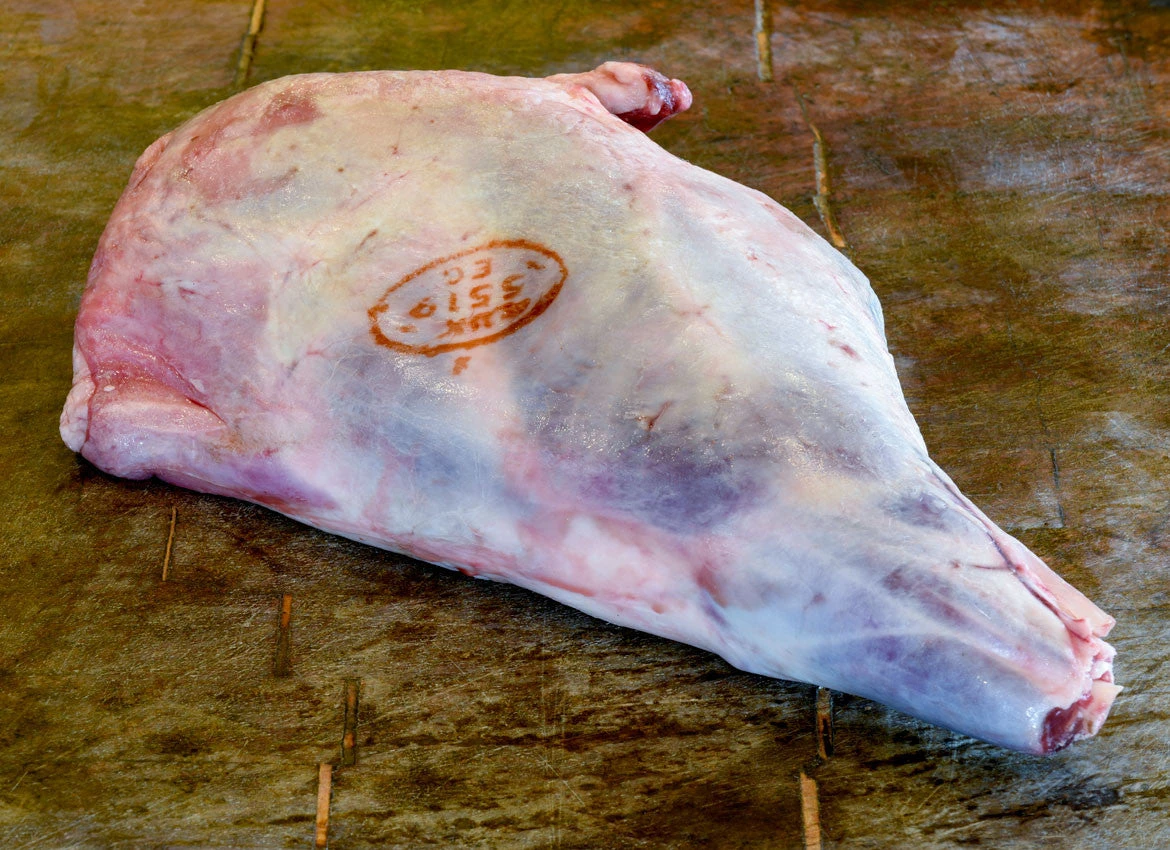 Free Range Leg Of Lamb On Bone