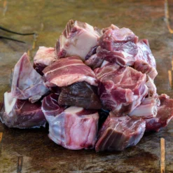Diced Goat (On Bone)