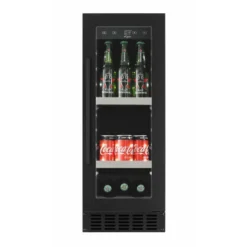 MQuvée 30cm Under Counter Drinks Fridge - Black - Beer Server 30